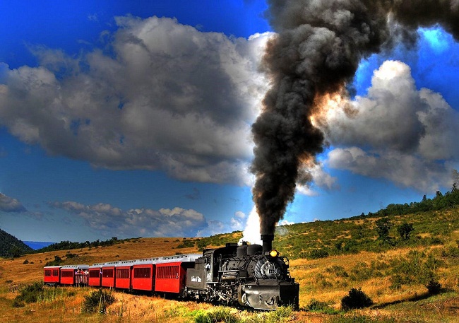 Живописната железопътна линия „Къмбрес енд Толтек“, Ню Мексико, САЩ 